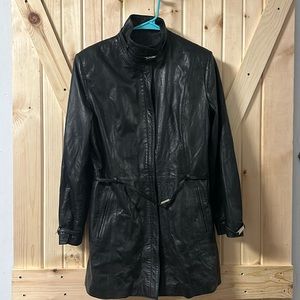 Vintage sulsona pell leather jacket